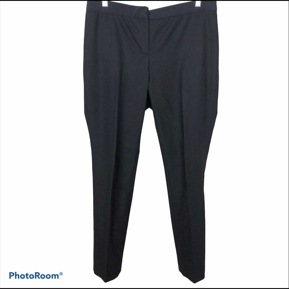 VIVIENNE TAM Petite Black Straight Leg Pant sz 10